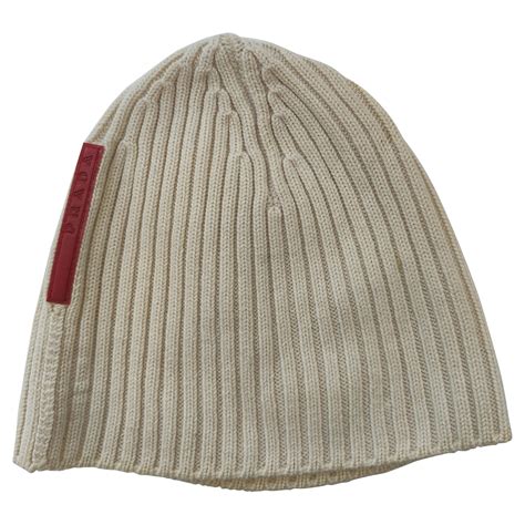 prada knitted hat|prada wooly hat.